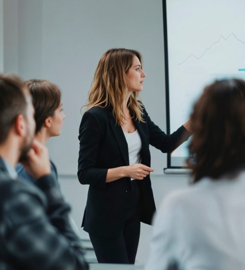 businesswoman-giving-presentation_23-2151937274